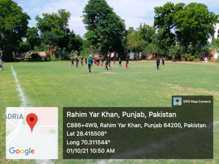 جنوبی پنجاب کے دیگر شہروں کی طرح رحیم یار خان میں بھی سکول ہاکی لیگ کے میچز جوش و خروش سے کھیلے جا رہے ہیں۔